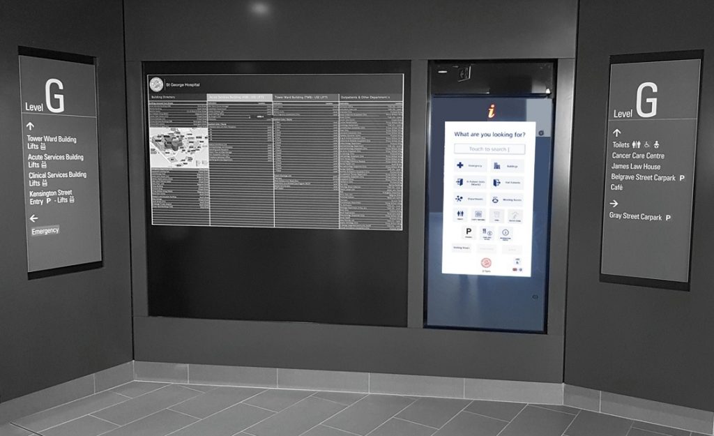 St George Hospital Digital Wayfinding